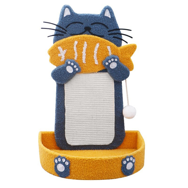 Cute cat scratcher pad - 35 x 60cm