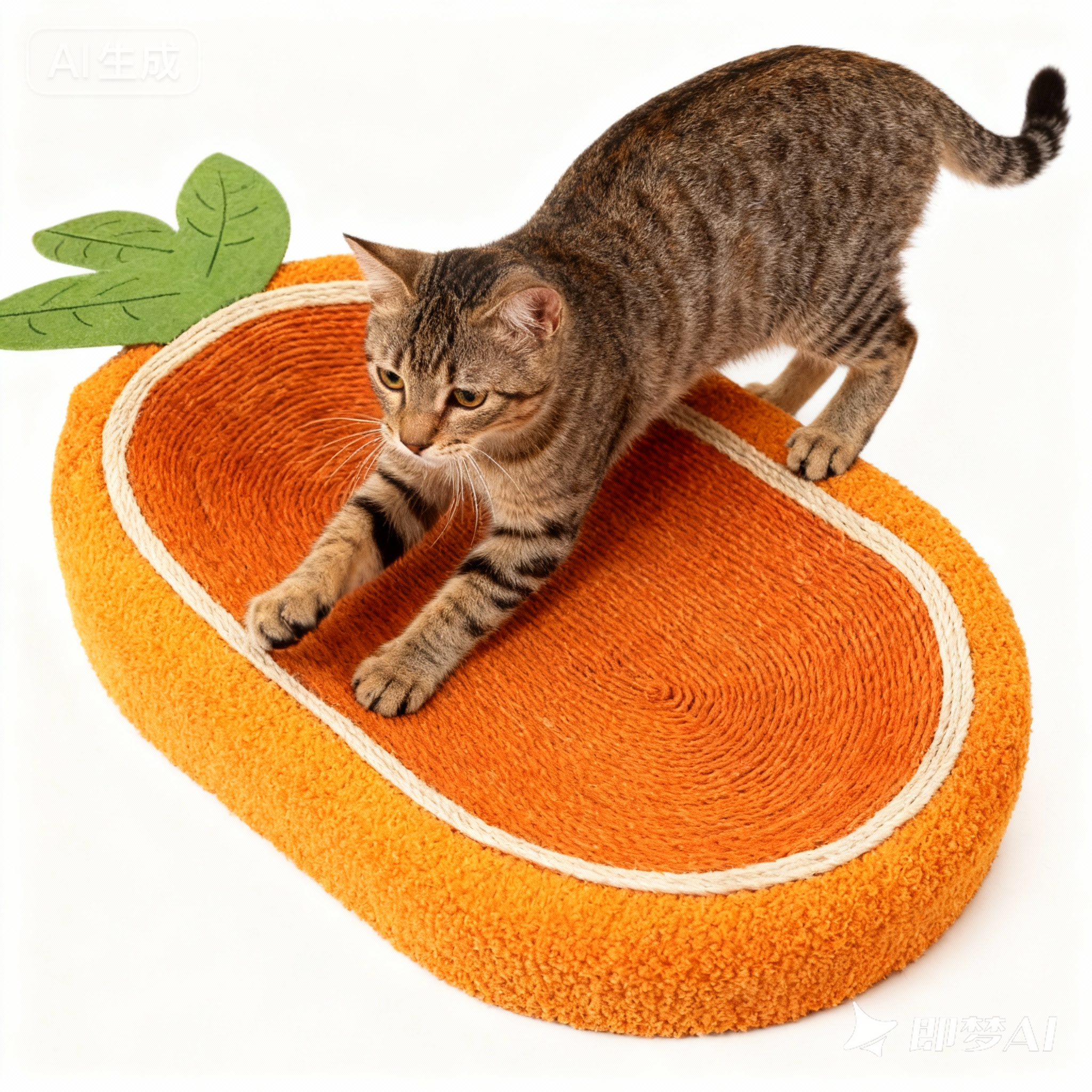 Cute cat scratcher pad - 41 x 60cm